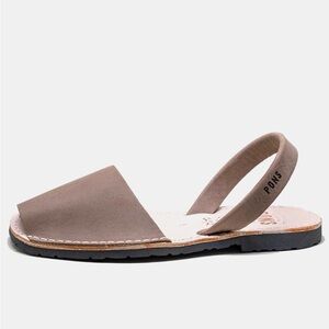 Pons Women's Brown Leather Sandals